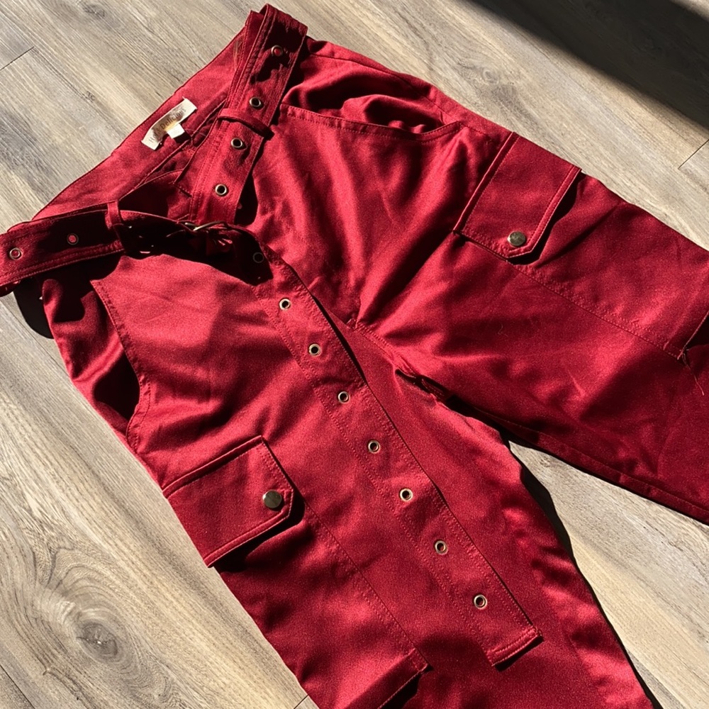 Silk jogger pants - Picture 2 of 9